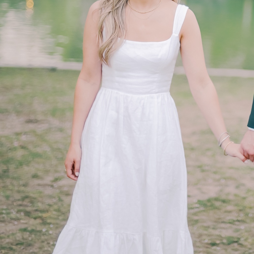 Reformation Linen Midi